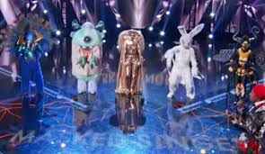 12 celebrity performers wear costumes to conceal identities. The Masked Singer Episode 8 Recap Which 2 Celebs Were Eliminated Goldderby