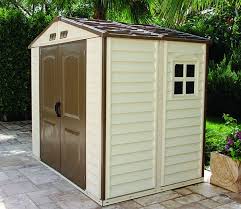 Duramax Woodside 8x6 Plastic Shed With Metal Frame Garden Storage Shed Duramax Sheds Shed Floor