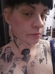 Tattoo Completion of a Face Illustration