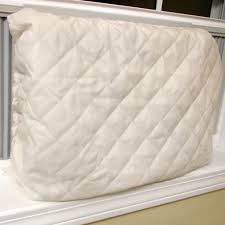 Cosfly indoor air conditioner cover ac unit covers for inside 25 x 16 x 3 inches (l x h x d). Evelots Window Air Conditioner Cover Indoor Quilted Heat Stays In Cold Air Out