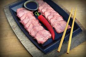 Gegrillte Rinderzunge Gegrillte Rinderzunge Wagyu Gyutan 02 Gegrillte Rinderzunge 8211 Wagyu Zunge Asiatisch Gyutan Rinderzunge Rinderzunge Rezept Rezepte
