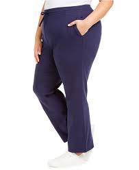 Womanwithin.com has been visited by 100k+ users in the past month Karen Scott Cotton Plus Size Knit Drawstring Pants Created For Macy S In Blue Lyst