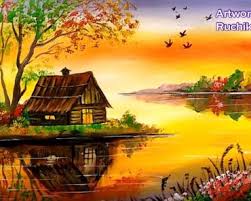 How to draw village scenery, easy village drawing tutorialfollow the video to draw the village scenery very easily. Scenery Drawing For Kids Archives Page 2 Of 3 How To Draw Step By Step