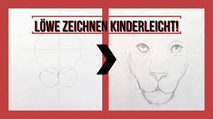 Lowe Zeichnen Fur Anfanger Youtube