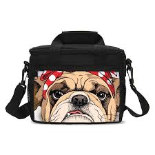 Metal dining room table and chairs victorian bulldogs. Cookware Dining Bar Animal Thermal Cooler Waterproof Insulated Portable Bulldog Picnic Lunch Bag Home Furniture Diy