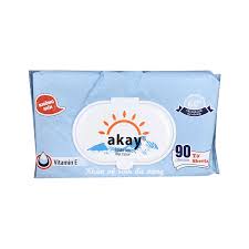 Khăn Ướt Akay 90 Tờ Không Mùi Đa Năng - Minh Cầu Mart - Siêu thị trong tầm  tay