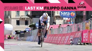 #giro #giroditalia #lastkm #filippogannafilippo ganna primo nella cronometro finale filippo ganna wins stage 21: Giro D Italia 2021 Stage 21 Filippo Ganna Last Km Youtube