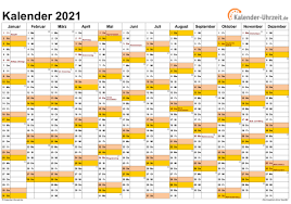 Kalender 2021 pdf 2021 download auf freeware.de. Kalender 2021 Mit Feiertagen