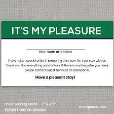 Housekeeping Squares Housekeeping Hotel Card Business Card Size