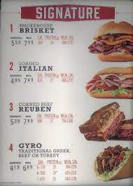 Arby S Menu Slc Menu