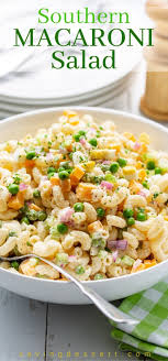 Southern Macaroni Salad Recipe Recipe In 2020 Macaroni Salad Southern Macaroni Salad Macaroni Salad Recipe