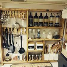 キッチン 自作ラベル diy 調味料ラック seria などのインテリア実例 2015 05 17 19 01 42 roomclip ルームクリップ キッチンアイデア ikea 棚 インテリア 収納