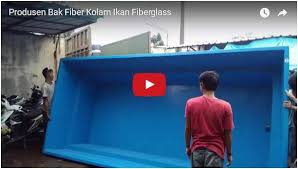 Bak Fiber Kolam Fiberglass Harga Jual Pabrikan Murah