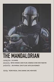The Mandalorian Minimalist Tv Show Polaroid Star Wars Movies Posters Movie Posters Minimalist Film Posters Minimalist