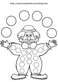 Coloriage A Gommettes Page 8 Em 2020 Molde De Palhaco Dia Do Circo Carnaval