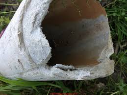 how to recognize asbestos transite pipe in buildings