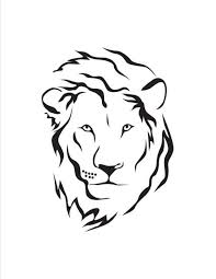 Tattoosonneck Simple Lion Tattoo Tribal Lion Tattoo Lion Tattoo