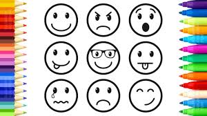 Some of the coloring page names are happy face emoji coloring face stencils emoji, emoji happy face coloring sketch coloring, 69 best emoji fieltro images on emojis, emoji coloring scribblefun, emoji coloring scribblefun, a smile is worth a thousand clients emoji coloring, smiley face coloring for kids places to visit. How To Draw And Color Emoticons Emoji Faces Coloring Book For Kids Youtube