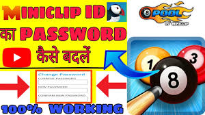 Then follow the further steps to complete the process in order to change your. How To Change Password 8 Ball Pool Miniclip Id Hindi Youtube