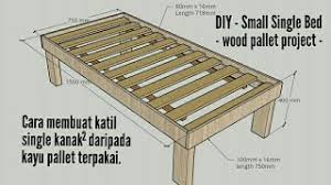 Diy pallet bedframe diy katil pallet. Diy Small Single Bed Wood Pallet Project Cara Membuat Katil Single Kanak Kanak Kayu Palet Youtube