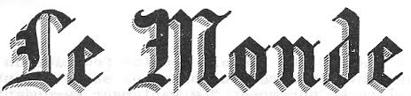 Résultat de recherche d'images pour "logo le monde"