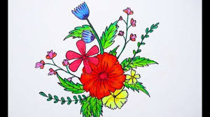 12 Beautiful Drawings Of Flowers Flower Drawing Drawingpencilwiki Com In 2020 Flower Drawing Beautiful Flower Drawings Flower Drawing Images