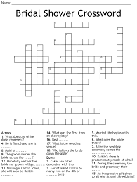 The best free online crossword is brand new, every day. Wedding Word Crossword Puzzle Wordmint