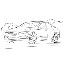 Voeg de kleurplaat dan hier toe. Leuk Voor Kids Audi A6