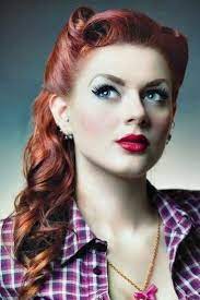 Rockabilly Hairstyle Women Google Search 1940s Hairstyles Vintage Hairstyles Retro Hairstyles