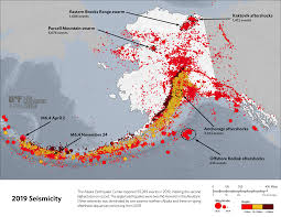 Perceived shaking for the quake was weak to light in. 2019 Is Runner Up For The Highest Number Of Earthquakes Alaska Seismicity Summary Alaska Earthquake Center