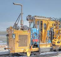 BallastTamper | Ballast Tamper on the BNSF line in downtown ...