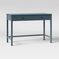 Crafted of rubberwood with birch veneer in twilight blue finish. Blue Desks Target