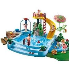 robot check playmobil zwembad speelgoed