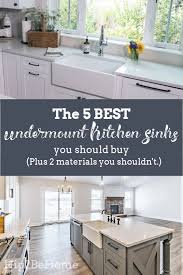 undermount kitchen sinks