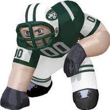 Ny Jets Bubba Inflatable Yard Ornament Nfl Detroit Lions Football Nfl Fans