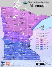 minnesota growing zone usda map