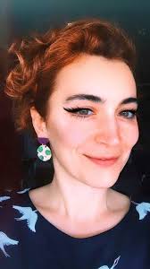 Fıstıque Halwa Handmade Polymer Clay Earrings Statement Earrings With  Nickel-free Silver Brass Stud Wearable Art Jewelry