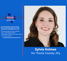 Sylvia Holmes for Travis County Justice of the Peace