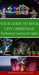 A Guide To Rock City Christmas Enchanted Garden Of Lights Your Family Is Sure To Love This The Village Trail Of Lights And C Garden Of Lights Enchanted Garden Christmas
