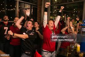 41 New England Patriots Fans Watch Their Team Play The Atlanta Falcons In  Super Bowl Li Photos & High Res Pictures