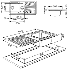 You can have variations in sizes of 50/50, 60/40 or 80/20. Pin By Lisamy Huynh On Ideal Sink Dimension Kitchen Sink Dimensions Kitchen Sink Design