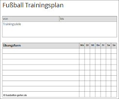 Check spelling or type a new query. Fussball Trainingsplan Vorlage Kostenlos Als Pdf Zum Download