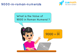 It remained the usual way of writing numbers throughout europe well . 9000 In Roman Numerals How To Write 9000 In Roman Numerals