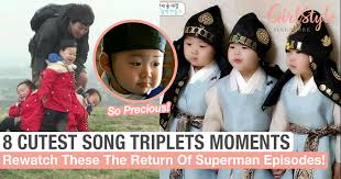 The quintet takes a trip to the beach to go parasailing. Song Triplets Best Moments In The Return Of Superman Girlstyle Singapore
