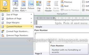 1 rim berapa buah lembar kertas hvs a3 a4 a5. Cara Membuat Dua Nomor Halaman Kolom Di Satu Lembar Kertas Word Computer 1001