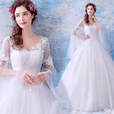 This is an excellent choice as a wedding dress for big belly. Latest Modern 1 2 Sleeve Wedding Dress For Fat Woman Wedding Gown Real Images Lace Wedding Dresses Buy 1 2 Sleeve Wedding Dress Woman Wedding Gown Lace Wedding Dresses Product On Alibaba Com
