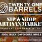 Sip & Shop Artisan Market
