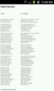 My Favorite Neruda Poem