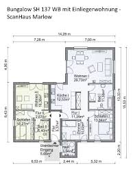 Grundriss Bungalow Haus Mit Einliegerwohnung Walmdach Architektur Im Landhausstil 5 Zimmer 1 Einliegerwohnung Grundriss Bungalow Haus Mit Einliegerwohnung