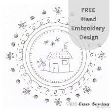 So, sew out a portion of a free machine . Free Hand Embroidery Design Download Easy Sewing For Beginners